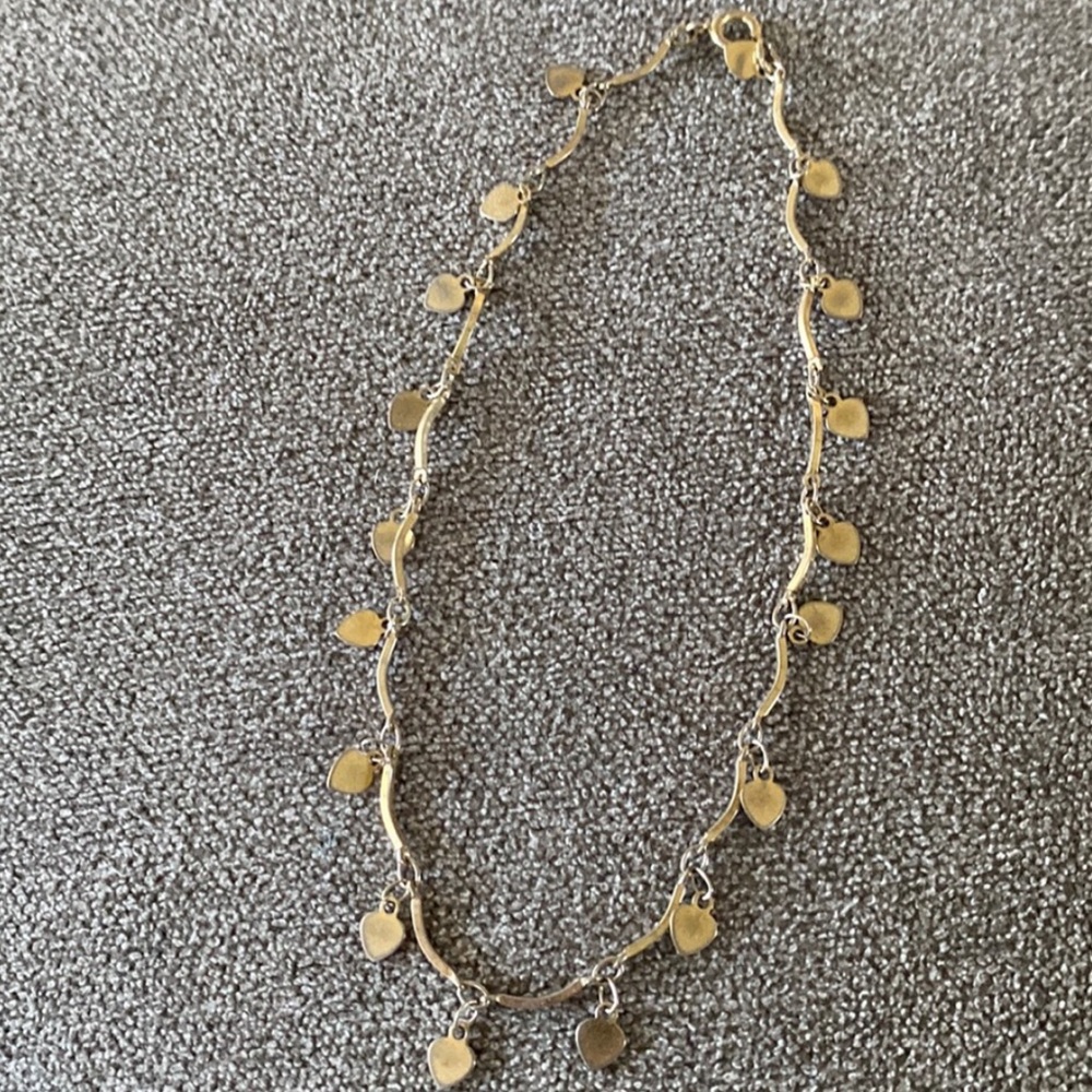 Pretty Gold-Tone Anklet